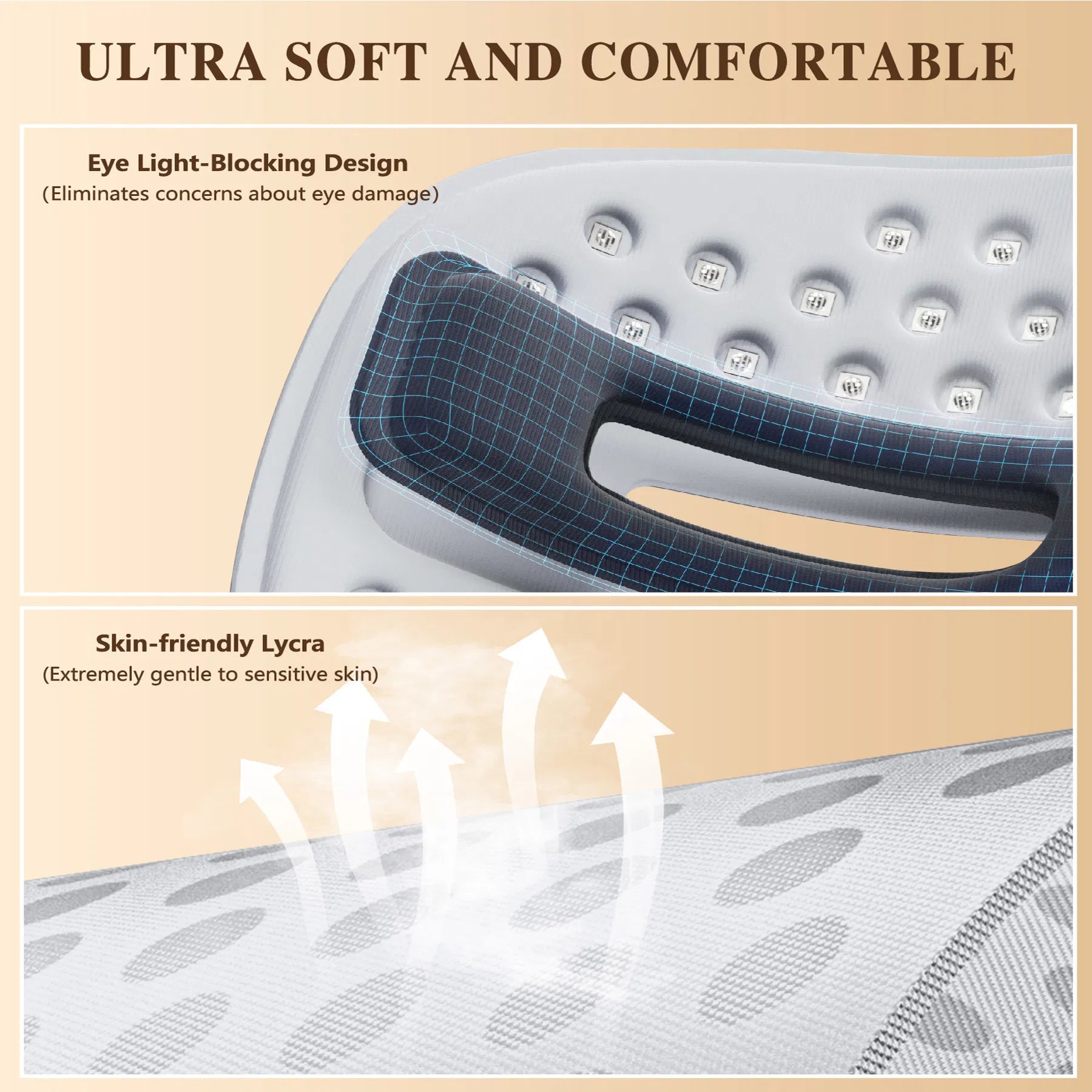 LumaGlow LED Face Mask - in use lifestyle