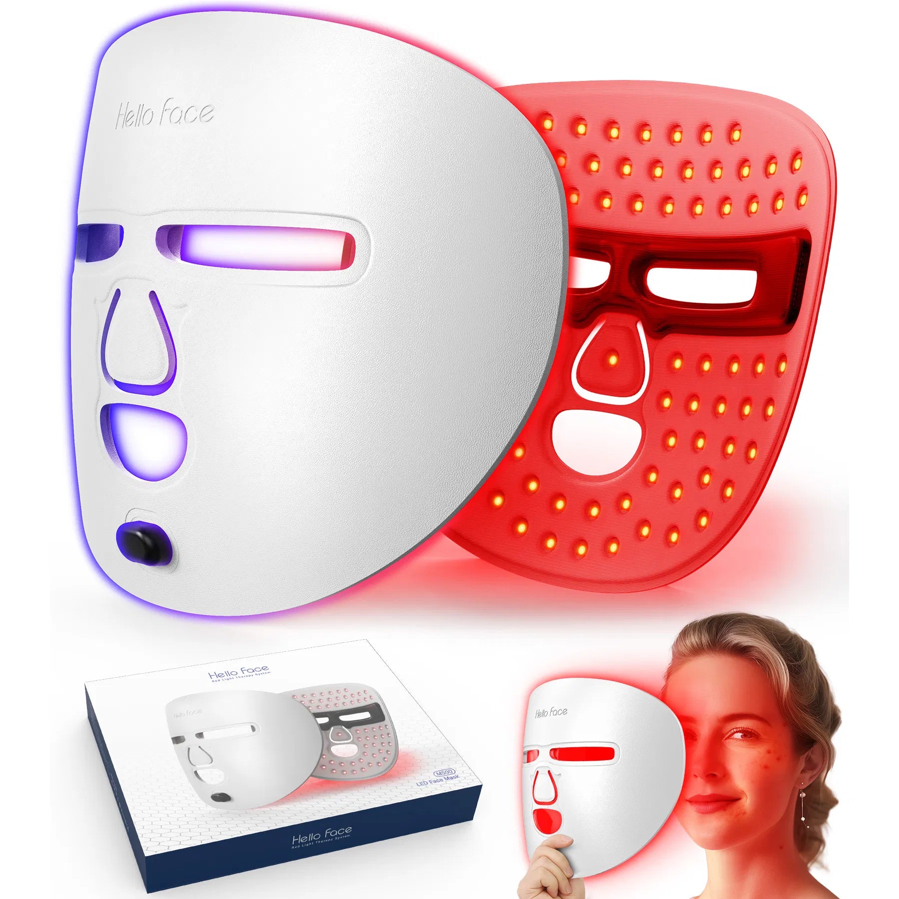 LumaGlow LED Face Mask - how to use guide