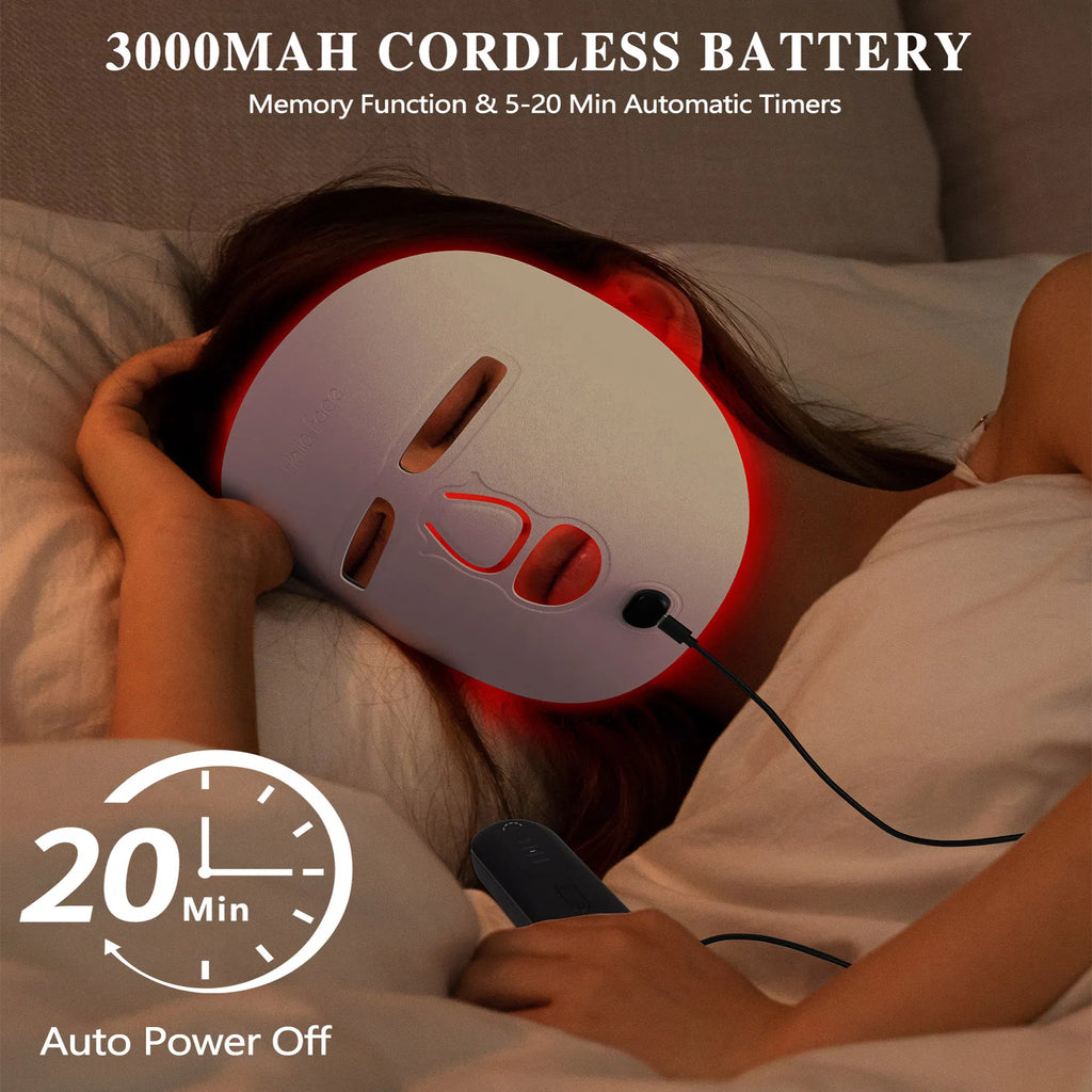 LumaGlow LED Face Mask - results