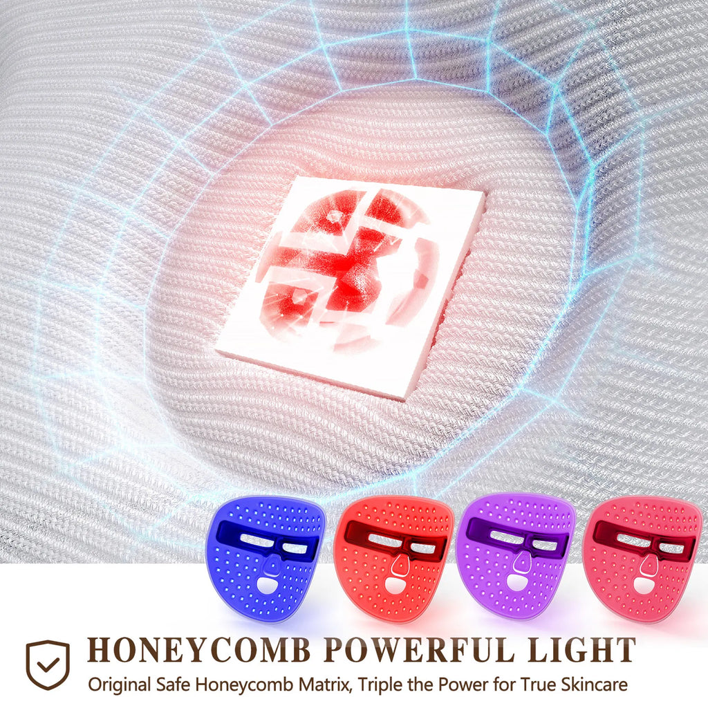 LumaGlow LED Face Mask - package contents